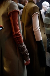 Backstage at Rick Owens Men's Fall 2017