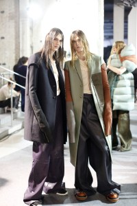 Backstage at Rick Owens Men's Fall 2017