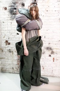 Backstage at Rick Owens Men's Fall 2017