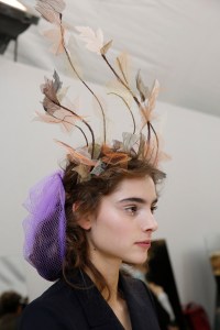 Backstage at Christian Dior Couture Spring 2017