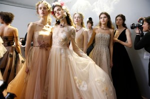 Backstage at Christian Dior Couture Spring 2017