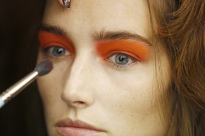 Backstage at Jean Paul Gaultier Couture Spring 2017