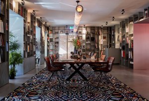 The lobbby of Hotel Sir Savigny in Berlin.
