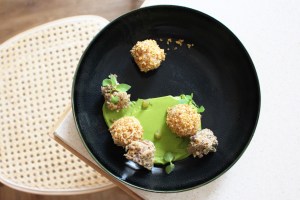 Dish Baked banana with tarragon and lime at PANAMA.