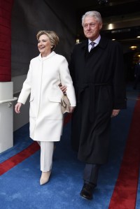 Trump Inauguration Gallery Hillary and Bill Clinton