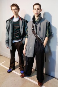 Backstage at Lanvin Men's Fall 2017