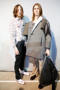 Backstage at Lanvin Men's Fall 2017