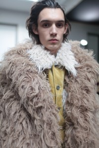 Backstage at Marni Man's Fall 2017