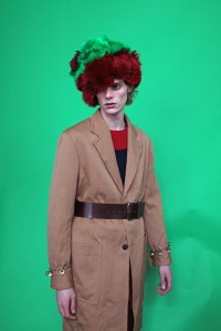 Backstage at Marni Man's Fall 2017