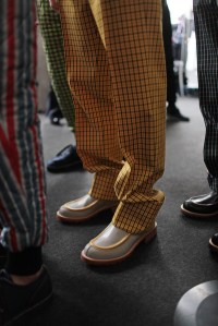 Backstage at Marni Man's Fall 2017