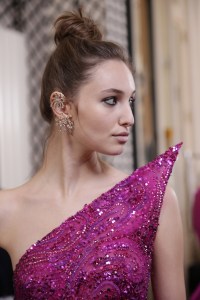 Backstage at Zuhair Murad Couture Spring 2017