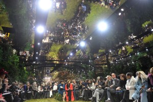 Dior created a garden for its Couture SS17 show set