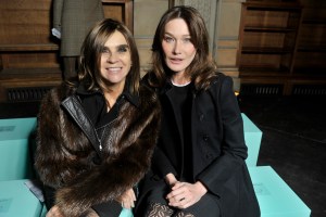 Carine Roitfeld and Carla Bruni