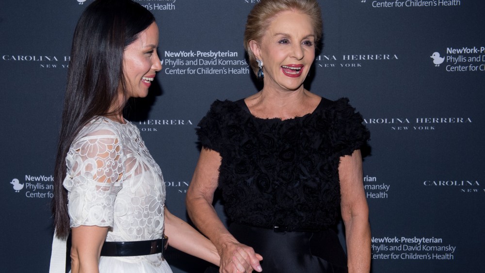 Lucy Liu Joins Carolina Herrera for 2017 Plates for Pediatrics Benefit