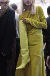Backstage at Cédric Charlier Men's Fall 2017