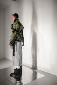 Backstage at Christopher Raeburn Men's Fall 2017