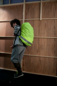 Backstage at Christopher Raeburn Men's Fall 2017