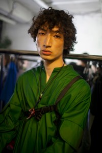 Backstage at Cottweiler Men's Fall 2017