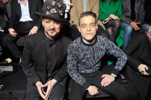 Boy George and Rami Malek