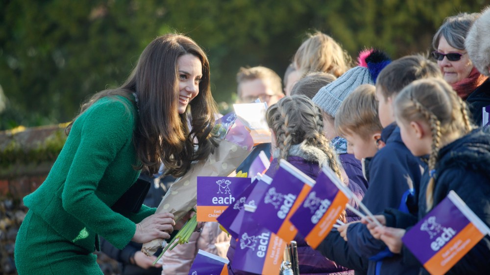 The Duchess of Cambridge in Hobbs