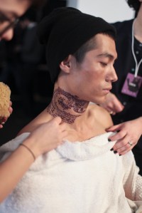 Backstage at Etro Men's Fall 2017