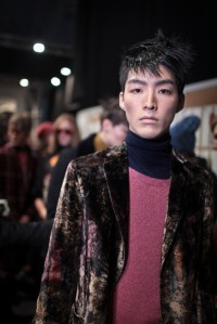 Backstage at Etro Men's Fall 2017