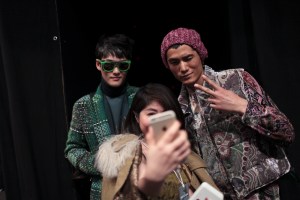 Backstage at Etro Men's Fall 2017