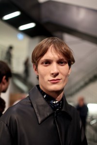 Backstage at Fendi Men's Fall 2017