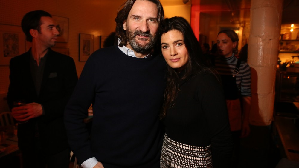 Frédéric Beigbeder and Lara Micheli Beigbeder