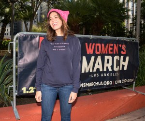 Mandy Moore at Women's March in L.A.