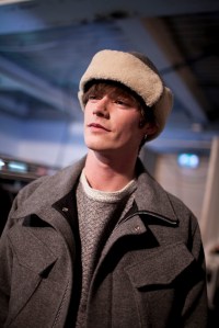 Backstage at Oliver Spencer Men's Fall 2017