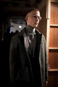 Backstage at Oliver Spencer Men's Fall 2017