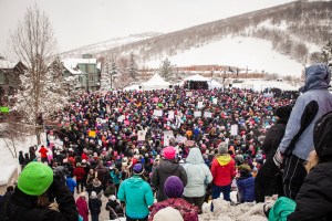 Womens' March on Main at Sundance 2017
