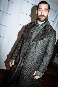 Backstage at Joseph Abboud Men's Fall 2017