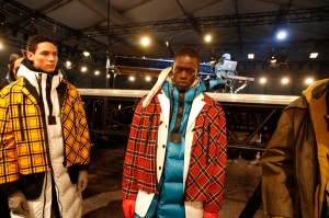 Backstage at Kenzo Men's Fall 2017