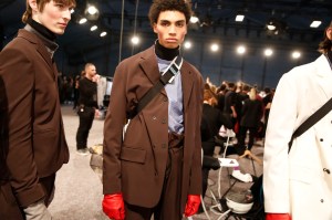 Backstage at Kenzo Men's Fall 2017