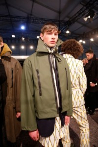 Backstage at Kenzo Men's Fall 2017