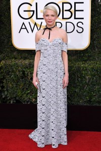 Golden Globes 2017: Michelle Williams in Louis Vuitton