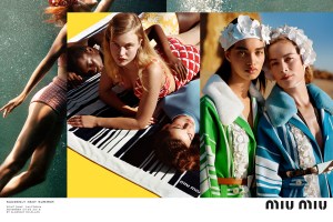 Miu Miu spring summer 2017 advertising campaign
