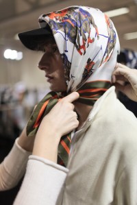Backstage at MSGM Men's Fall 2017