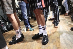 Backstage at MSGM Men's Fall 2017