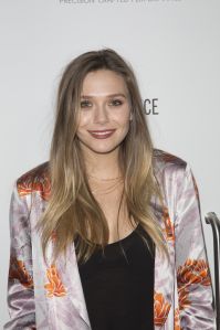 Elizabeth Olsen at the "Wind River" party