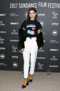 Ciara Bravo at the "To the Bone" premiere