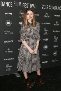 Emily Browning at the '"Golden Exits" premiere