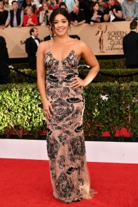 Gina Rodriguez in PatBo SAG Awards Fashion 2017