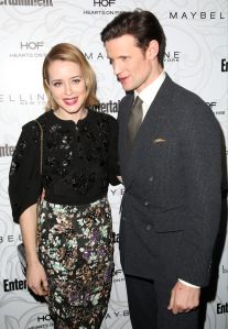 Claire Foy and Matt Smith