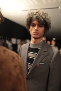 Backstage at Salvatore Ferragamo Men's Fall 2017