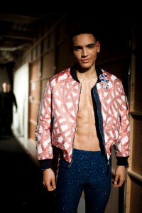 Backstage at Sibling Men's Fall 2017
