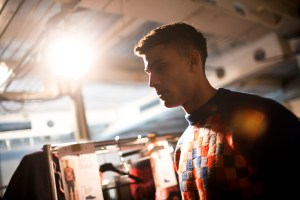 Backstage at Sibling Men's Fall 2017