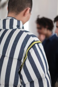 Backstage at Sunnei Men's Fall 2017